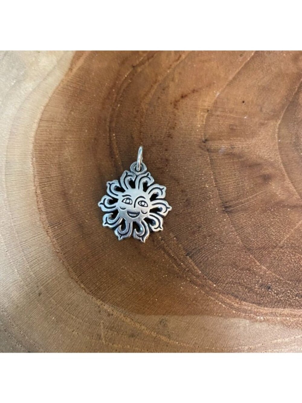 RETIRED James Avery Sunbeam Charm, Sterling Silver